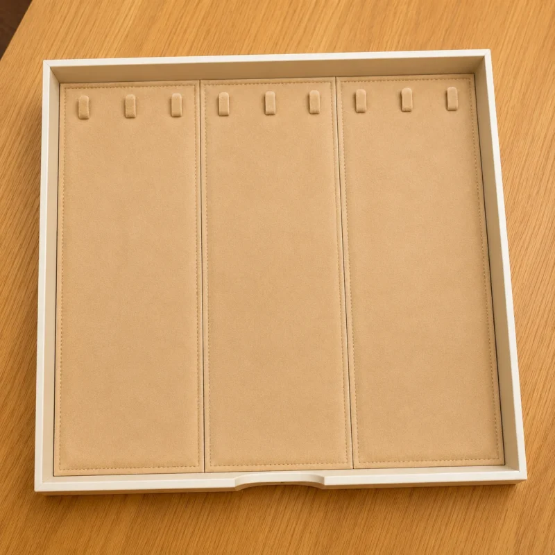 Custom jewellery safe design 14 with velvet-lined drawers