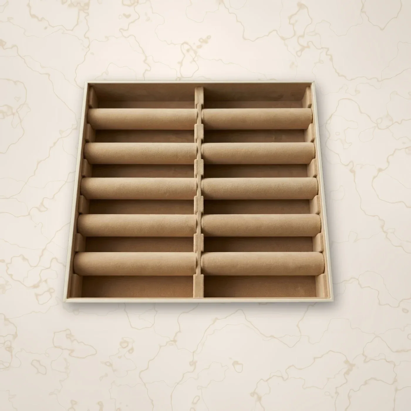 Ivory Grand luxury jewellery safe with 15 drawers – 3